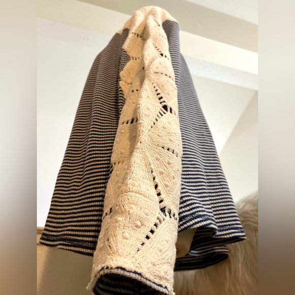 EUC L Blue We The Free Sweater - Picture 4 of 8